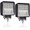 2, variant on LED Work Lights for  Tractor, 4 inch 126W Square LED Pod Lights,12V 24V  Cube Spot/Flood Off-Road Light Bar for  Boat ATV UTV Golf Cart Snow Blower Pickup