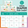 thumbnail image 6 of Little Toes Swim Diapers Natural Disposable, Size m, 24 Count, 6 of 6