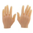 thumbnail image 1 of Mano de práctica de tatuaje, modelo de mano de piel falsa de tamaño real para entrenamiento de tatuajes, educación para artistas de tatuajes experimentados y principiantes (mano izquierda+ma, 1 of 4
