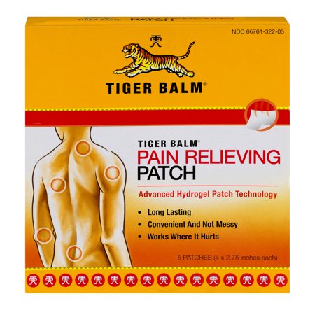 Tiger Balm Pain Relieving Patch - 5 CT - Walmart.com