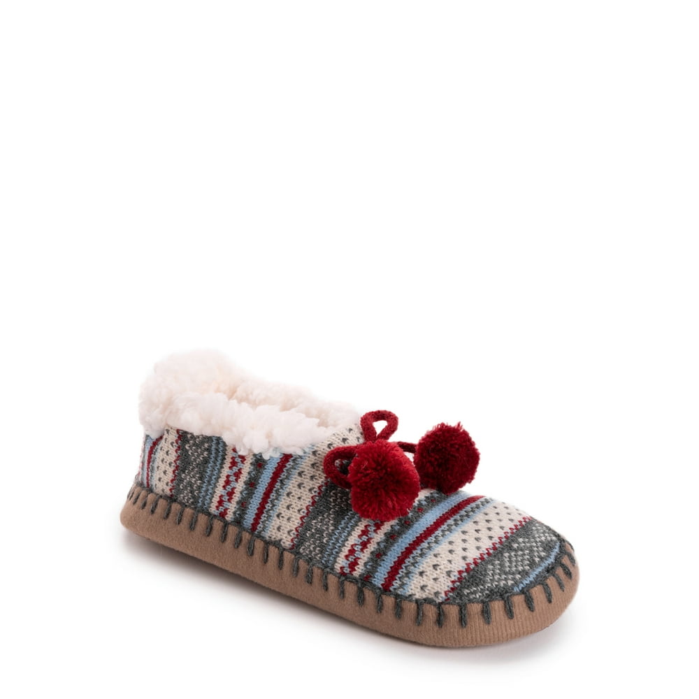Muk Luks MUK LUKS Women's Pom Ballerina Slippers