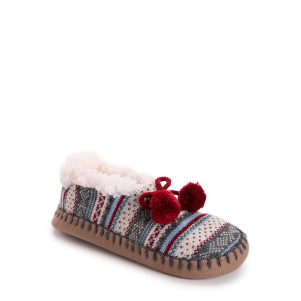 muk luks pom ballerina slippers