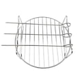 thumbnail image 3 of 10Pcs Air Fryer Accessory Kit Frying Baking Pan Rack Pizza Tray Pot Metal Holder Bread Bracket Cupcake Mould Set for 3.2QT-5.8QT Air Fryer, 3 of 7