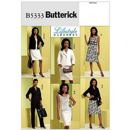 Butterick Misses' Jacket, Top, Dress, Sk