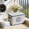 thumbnail image 6 of PEIBang Clothes Storage Bins,20"x14"x12" Foldable Clothing Storage Bins with Lid,Stackable Zippered Storage Containers for Bedroom,Closet,Dorm, 6 of 7