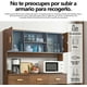 thumbnail image 3 of Zocalo Armario de Cocina 5 Niveles Marrón Oscuro con Puertas y Cajones | Gran Capacidad, Multiusos, 3 of 8