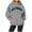 Dark Gray, variant on Women's Hoodie California Letter Graphic Hooded Long Sleeve Pullover Hoodie Streetwear Loungewear Sweatshirt Top