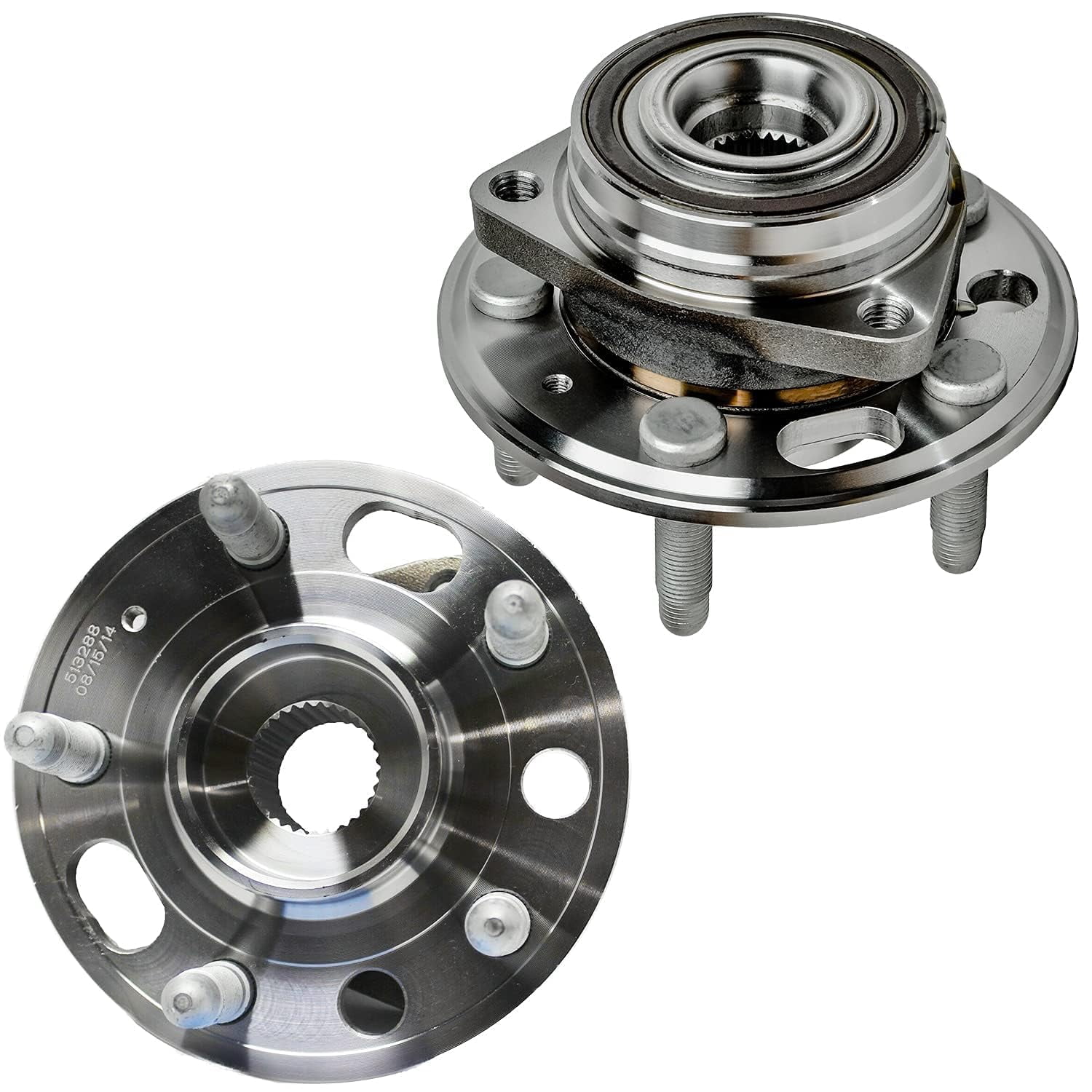 Detroit Axle - 2.4L Front 12pc End Kit for 2010-2017 Chevy Equinox GMC Terrain, Lower Control Arms and Ball Joints Wheel Bearing Hubs Tie Rods Sway Bars Boots
