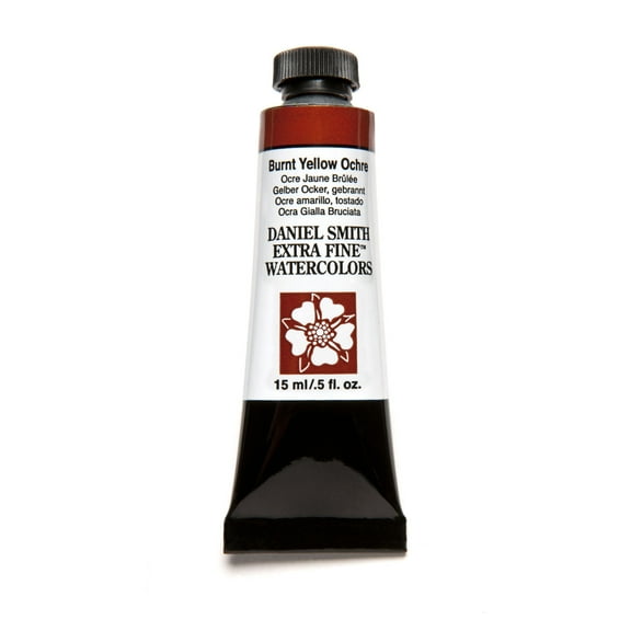 Daniel Smith Extra Fine Watercolor, 15 ml, Burnt Yellow Ochre