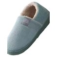 thumbnail image 3 of Topumt Women's Cozy Memory Foam Slippers Fuzzy Plush Lined House Shoes Indoor Outdoor Slippers, 3 of 5