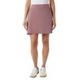 thumbnail image 2 of 32 Degrees Womens Skort with Inner Shorts, 2 Front Pockets, High Waist Athletic Tennis & Golf Skirt (Black, X-Small), 2 of 10