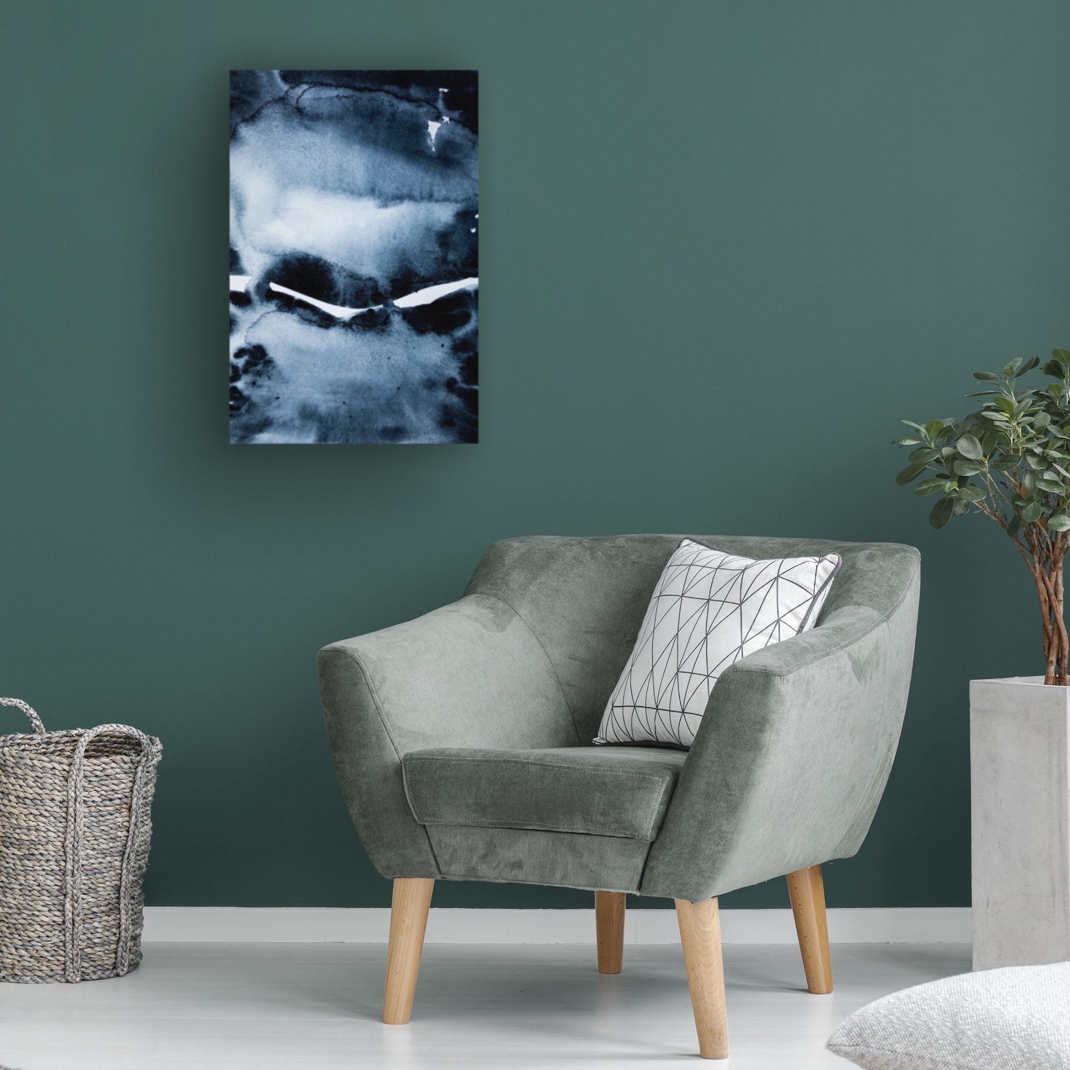Trademark Fine Art Mareike Bohmer  Watercolors 6 Canvas Wall Art