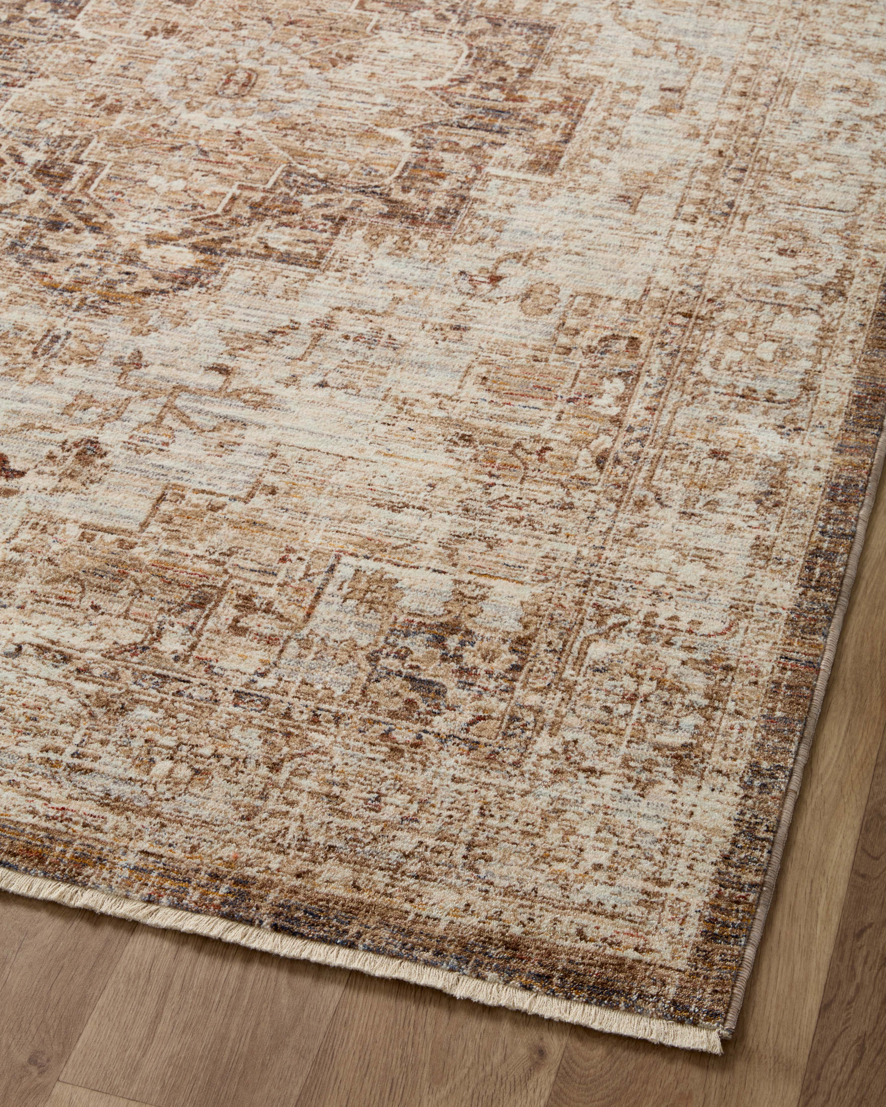 Loloi II Sorrento Mocha / Multi 2'-7" x 8'-0" Area Rug