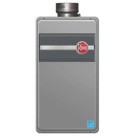 RHEEM Water Heater,Tankless,Nat,11K-199K BTU RTG-95DVLN-1