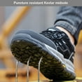 thumbnail image 4 of Steel Cap Trainers Safety Trainers Men Women Lightweight Safety Shoes Puncture Proof Work Trainers Breathable Comfortable 6-9, 4 of 8