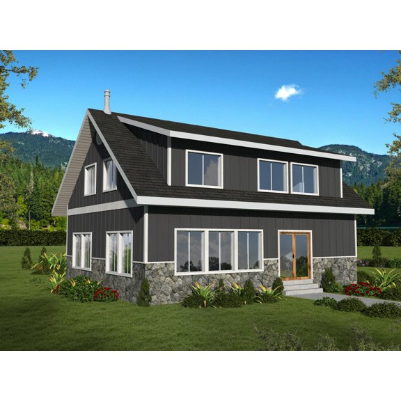 001-3935: Bungalow Country 3 Bed, 2 Bath Luxury Home Plan, 1976 Sq Ft: Full Blueprints with License to Build by Home Plan Marketplace - Lesuto