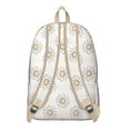 thumbnail image 2 of Floral Daisy Pattern Women's Laptop Backpack – Boho Chic Oxford Travel Bag with Anti-theft Zipper, Comfortable Carrying for Students, Teachers, and Travelers, 2 of 4