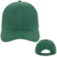 thumbnail image 2 of Classic Baseball Cap for Women Men Golf Dad Hat Solid Adjustable Plain Cap- Dark Green, 2 of 6