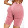thumbnail image 2 of Spencer High Waisted Yoga Shorts for Women Tummy Control Butt Lifting Shorts Workout Scrunch Booty Leggings "S, Pink", 2 of 5