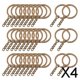 thumbnail image 1 of 4x Paquete de 30, Anillos de Llavero, Llavero de Metal para Joyería Haciendo Artesanía, Llavero 4 piezas, 1 of 8