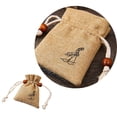 thumbnail image 3 of Kearding Paquete de 2 bolsas de lino, buena decoración, bolsa perfumada exquisita, suministros de vacaciones, accesorios de fiesta, accesorios Kits de decoración para fiestas Caqui/8*10cm, 3 of 6