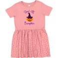 thumbnail image 3 of Inktastic Gigi's Lil' Pumpkin Girls Toddler Dress, 3 of 5