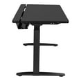 thumbnail image 5 of Kilo Electric Battlestation Gaming Desk Metal-Gray Carbon Fiber Finish, 5 of 12