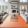 thumbnail image 3 of 5'x8' Area Rugs, Orange Ombre Indoor Outdoor Area Rug for Living Room Bedroom, Modern Minimalist Gradient Aesthetic Washable Bathroom Rugs Kitchen Floor Carpet Mats Home Decor Aesthetic, 3 of 8