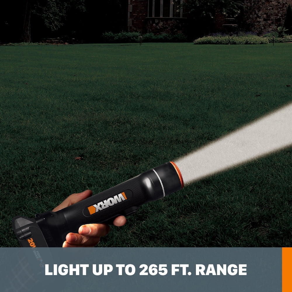 Worx WX027L 20V PowerShare Multi-Function LED Flashlight
