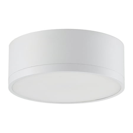 Access Lighting Beat Dimmable LED Flush Mount - White -