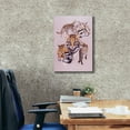 thumbnail image 3 of Epic Graffiti 'Ocelot' by Barbara Keith, Canvas Wall Art, 18"x26", 3 of 8
