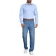 thumbnail image 2 of CAMISAS DE NEGOCIO DE MANGA LARGA PARA HOMBRES CON PATRÓN A CUADROS S AZUL, 2 of 5