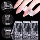 thumbnail image 1 of Herramienta para manicura y decoración de uñas, 5 pinzas para puntas de uñas, pinzas para extensiones de uñas, pinzas para construcción de uñas de mayor durabilidad, 1 of 8