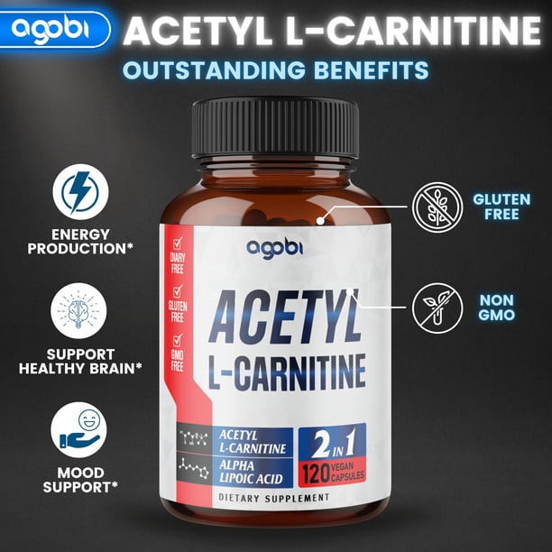 comentarios sobre el acetil l carnitina y acido lipoico Suplemento de L-carnitina ácido alfa 1500 Size:5 Pack Box Derma mic b12 injections san