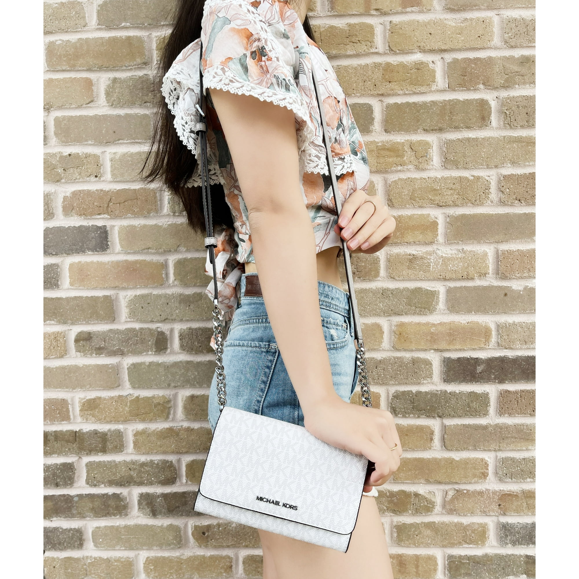Michael kors phone crossbody leather discount