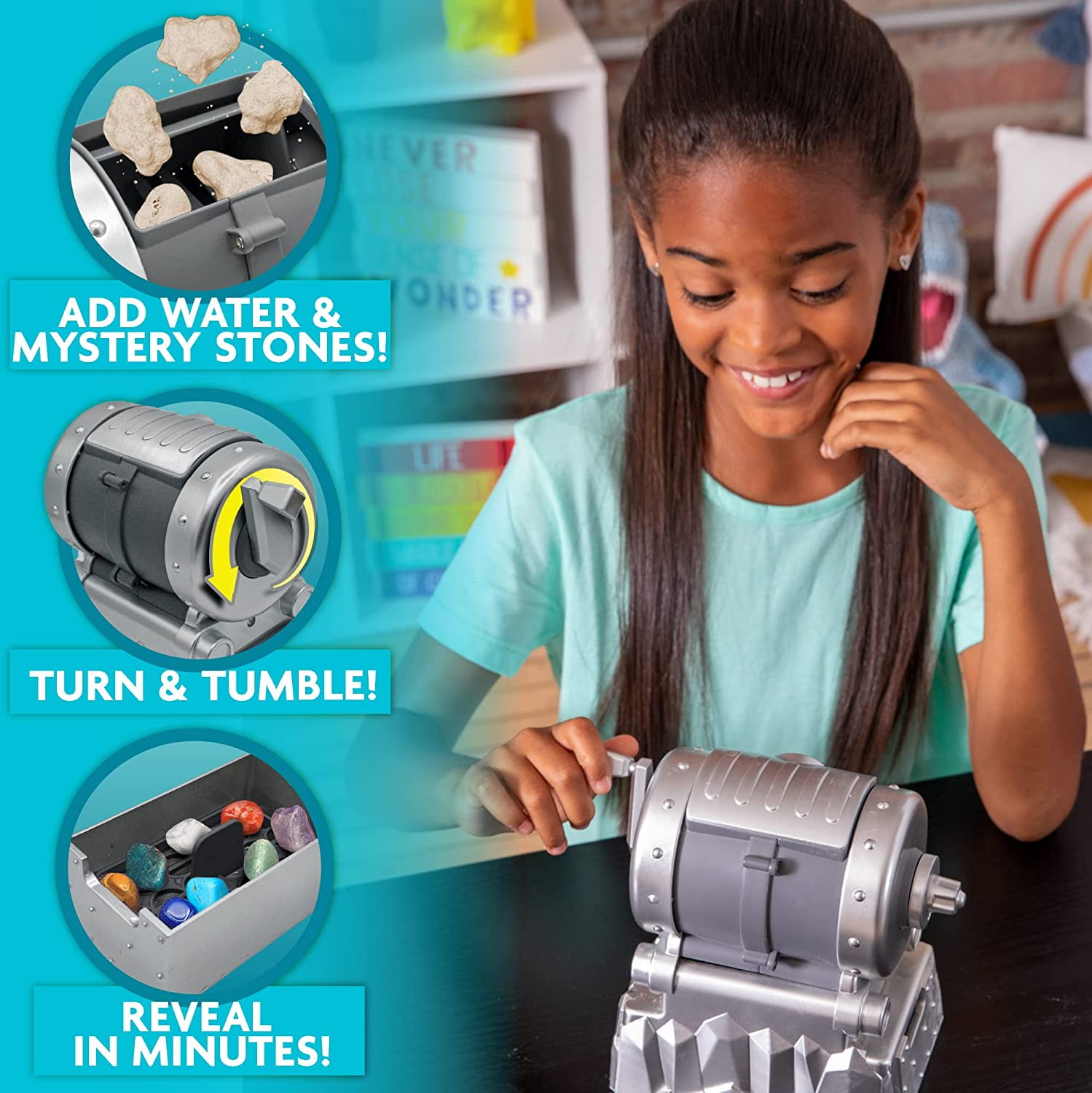 The Young Scientists Club Gemstone Treasures, Boys and Girls, Child, Ages 6+
