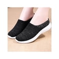 thumbnail image 5 of Mules for Women Slip On Comfort Shoes Walking Backless Sneakers Black 5, 5 of 5
