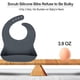 thumbnail image 4 of Silicone baby bibs, comfortable waterproof silicone bibs for babies and toddlers, BPA free, with food catcher pocket, 4 of 4