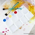 thumbnail image 6 of Royal & Langnickel Essentials 13" x 7" Plastic 16-Well Art Palette, 6 of 9