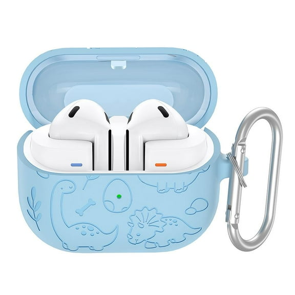 CTDWNT for Galaxy Buds 3/3 pro New Cute Dinosaur Silicone Case,for Galaxy Buds 3 Soft Case Earphone Protective TPU Cover,3D Cartoon Anime Design Shockproof,Gift for Women Girl