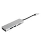 thumbnail image 3 of Estación de acoplamiento 5 en 1 TypeC Adaptador USB de tarjeta de almacenamiento de interfaz multimedia TypeC a HD, 3 of 5