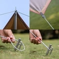 thumbnail image 2 of Tent Cord,Rope With Tent And Auxiliary Tensioner Windproof Tent Rope Wind Rope, 2 of 7
