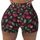 thumbnail image 2 of Fotbe Ripe Red Cherry Shorts Sin Costuras – Shorts Deportivos de Cintura Alta para Mujer, Elásticos para Gimnasio, Yoga, Running o Ciclismo-Large, 2 of 8