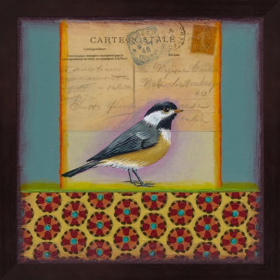Chickadee by Rachel Paxton, Framed Wall Art, 13.25W x 13.25H
