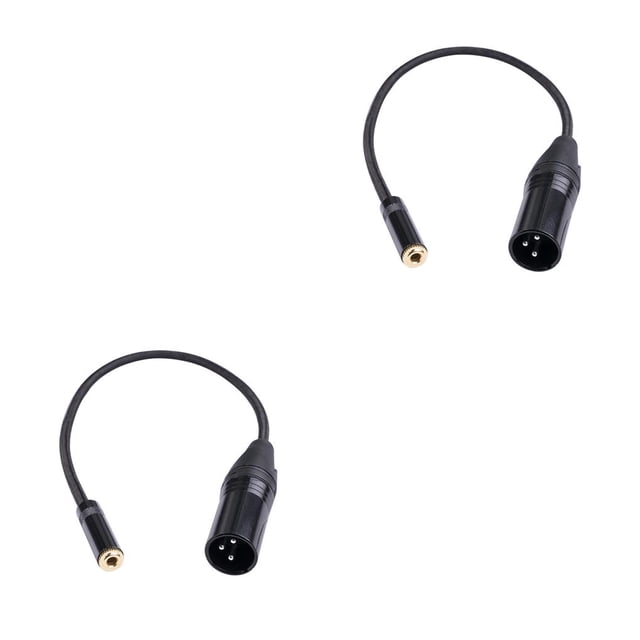 Cable XLR Matsuzay 0.5 m Adaptador de enchufe resistente al desgaste