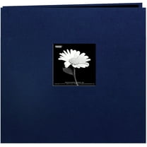 Pioneer Book Cloth Cover Post Bound Album 12"X12"-Regal Navy