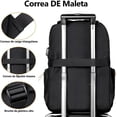 thumbnail image 3 of Mochilas para hombre, Mochilas Impermeables, Mochila antirrobo de Gran Capacidad hasta 15.6 pulgadas, Mochila para Laptop para Escolar, Camping, Gym, senderismo, 3 of 5