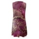 thumbnail image 5 of Vestido suelto con estampado de cuello redondo sin mangas informal de verano con estilo para mujer OAVQHLG3B Store lin121212, 5 of 5