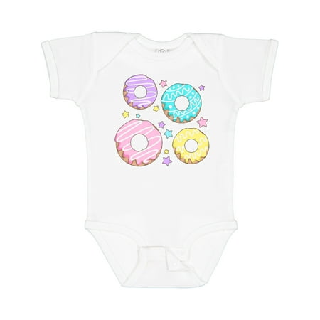 

Inktastic Easter Pastel Donuts with Frosting and Stars Gift Baby Boy or Baby Girl Bodysuit