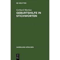Sammlung GÃ¶schen Geburtshilfe in Stichworten, Book 7003, (Hardcover)